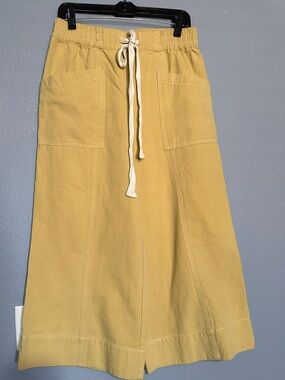 MERCI CROPPED WIDE LEG PANTS